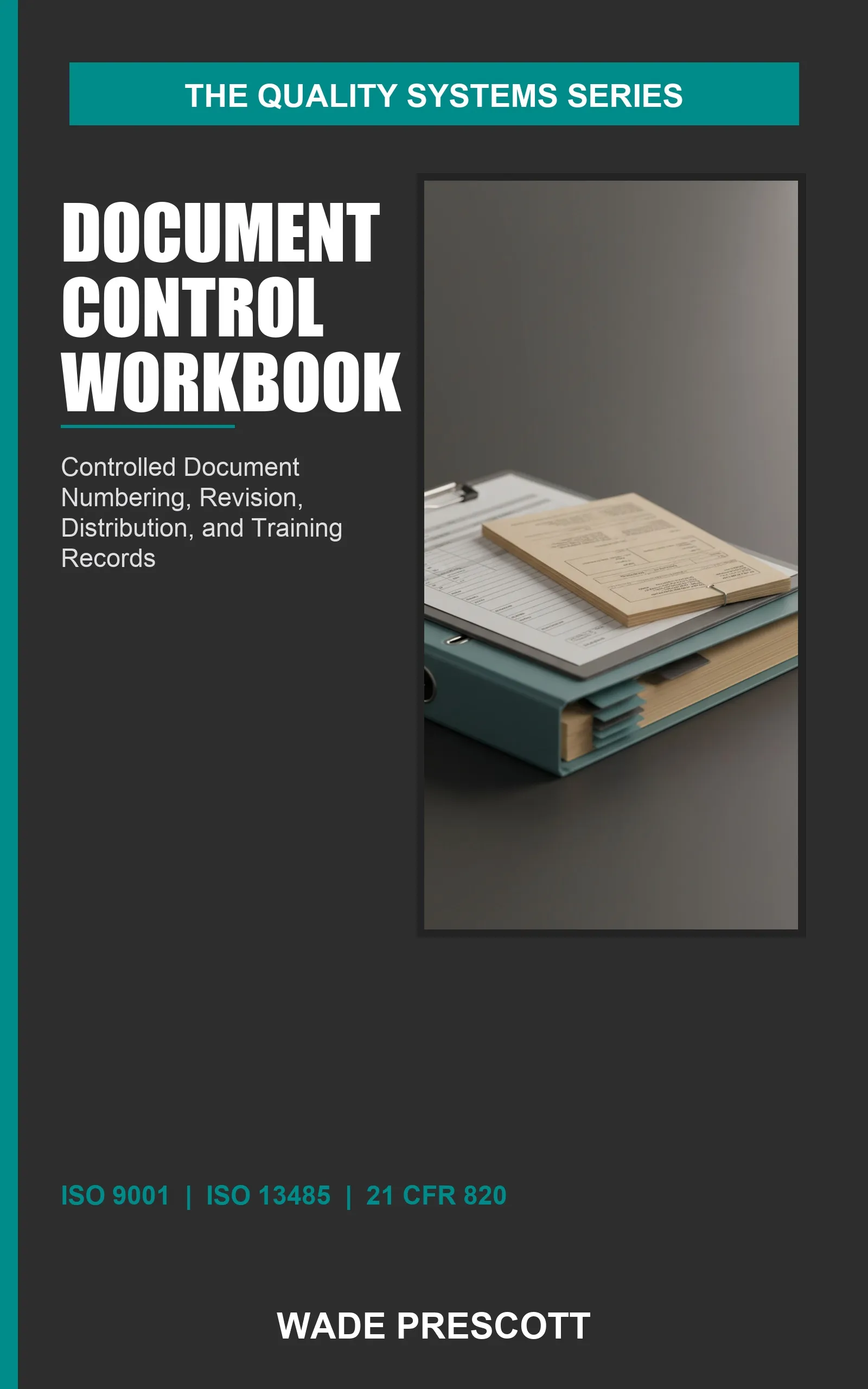 Cover of Document Control Log and Tracker