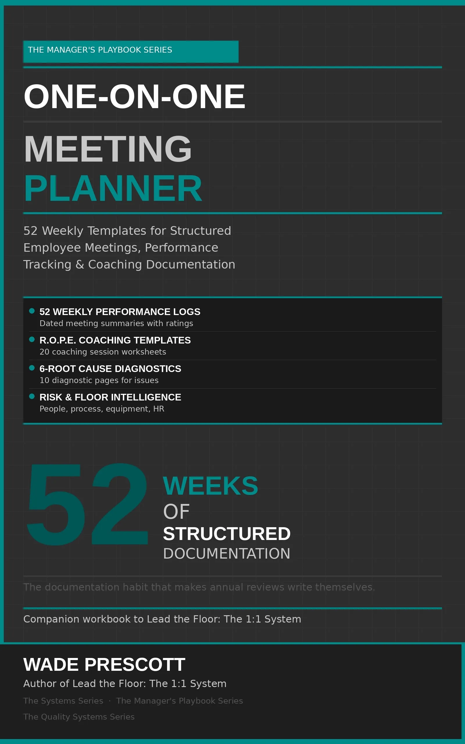 Cover of One-on-One Meeting Planner