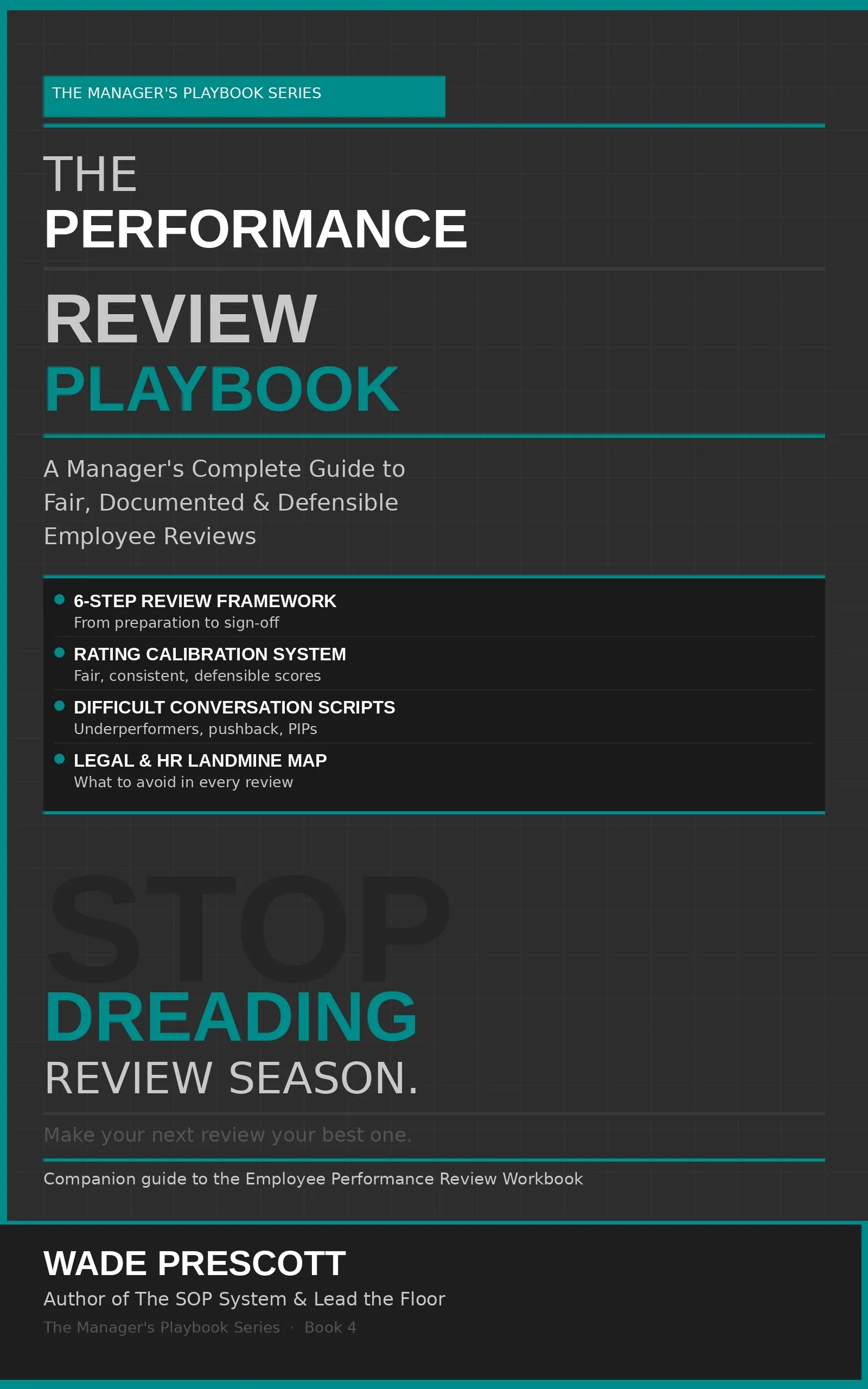Cover of The Performance Review Playbook